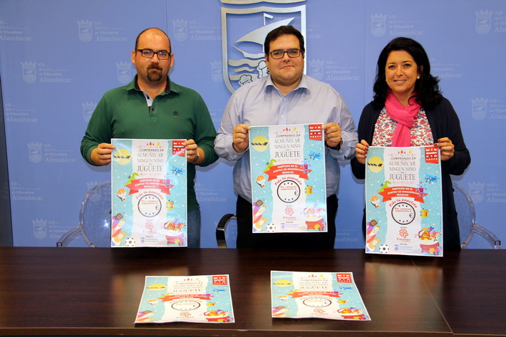 Cáritas de Almuñécar se hace cargo de la   campaña solidaria “Ningún niño sin juguete”. 